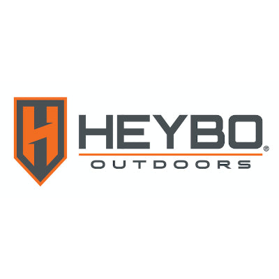 Heybo outdoor clothing logo showcasing rugged style and outdoor adventure spirit