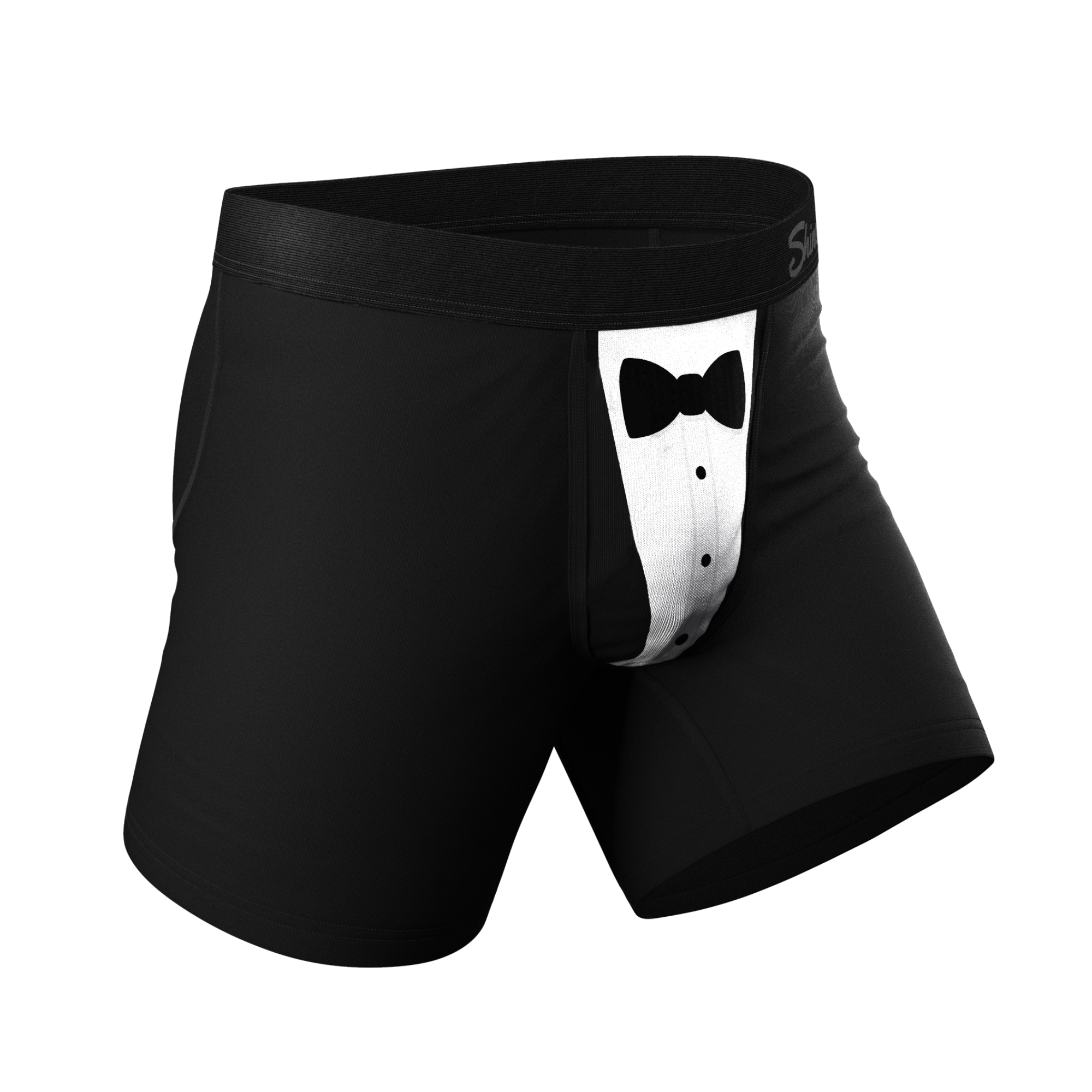 The 009 | Black Tuxedo Ball Hammock® Pouch Underwear