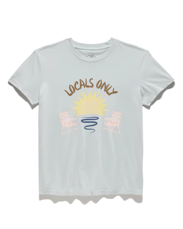Flag and Anthem Locals Only Tee