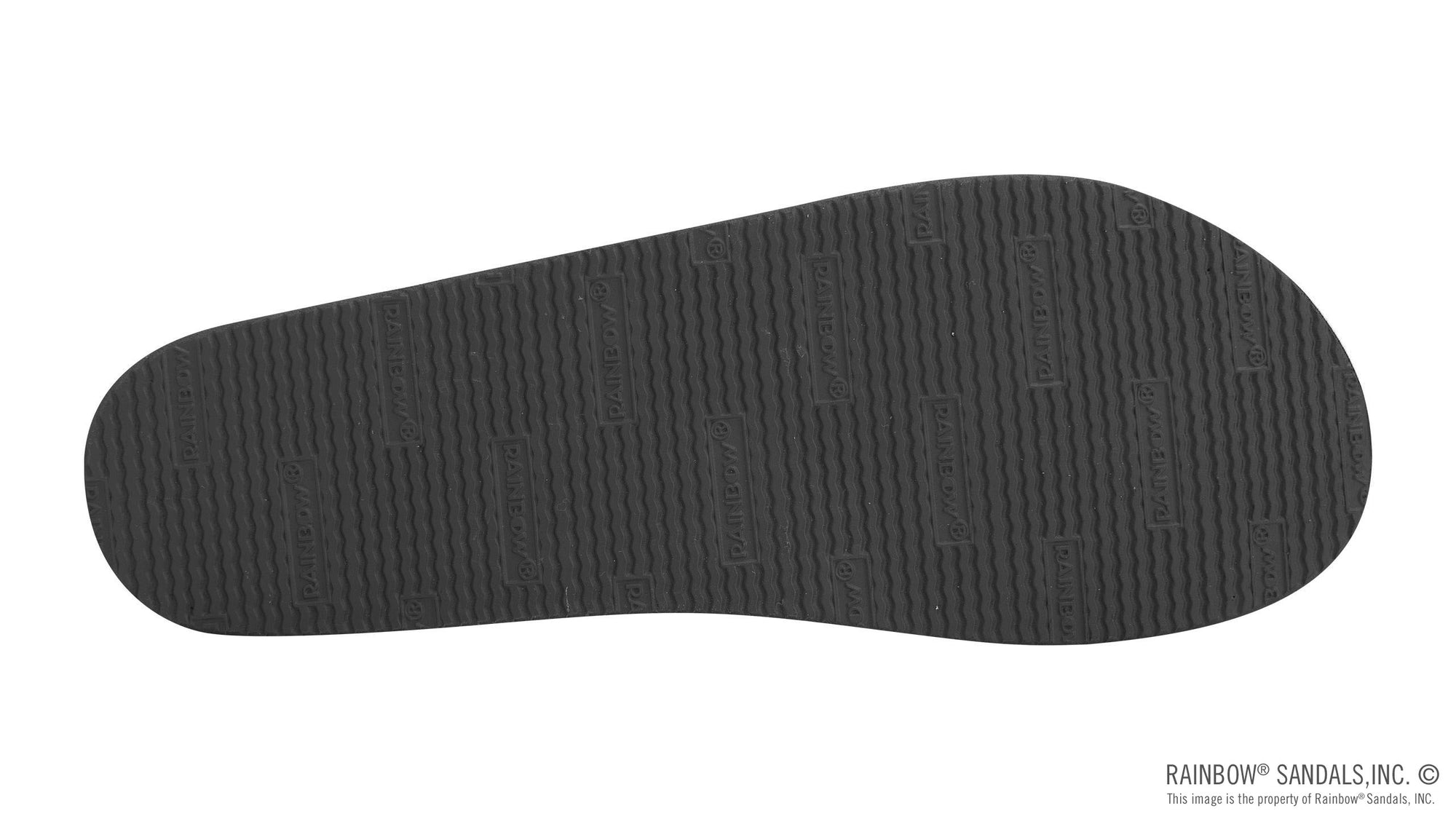 Rainbow Sandals Classic Rubber - Men's Single Layer Soft Top 3/4" EVA Rubber Filled Nylon Strap - Limited