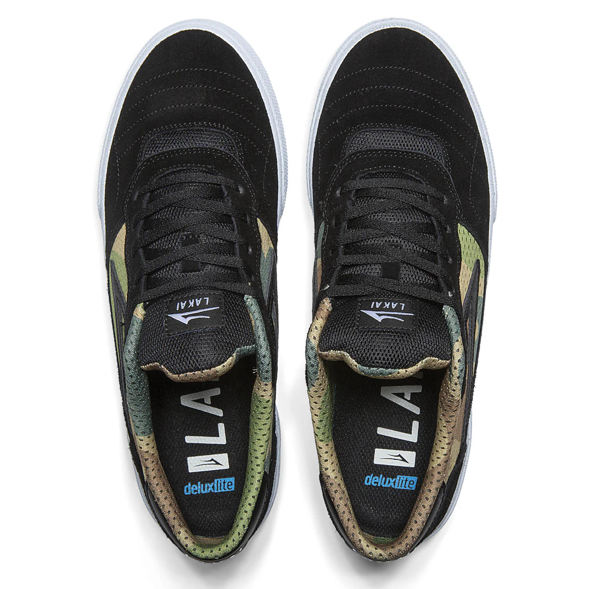 Lakai Cambridge Black/Camo Suede
