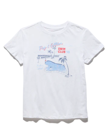 Flag and Anthem Swim Club Tee