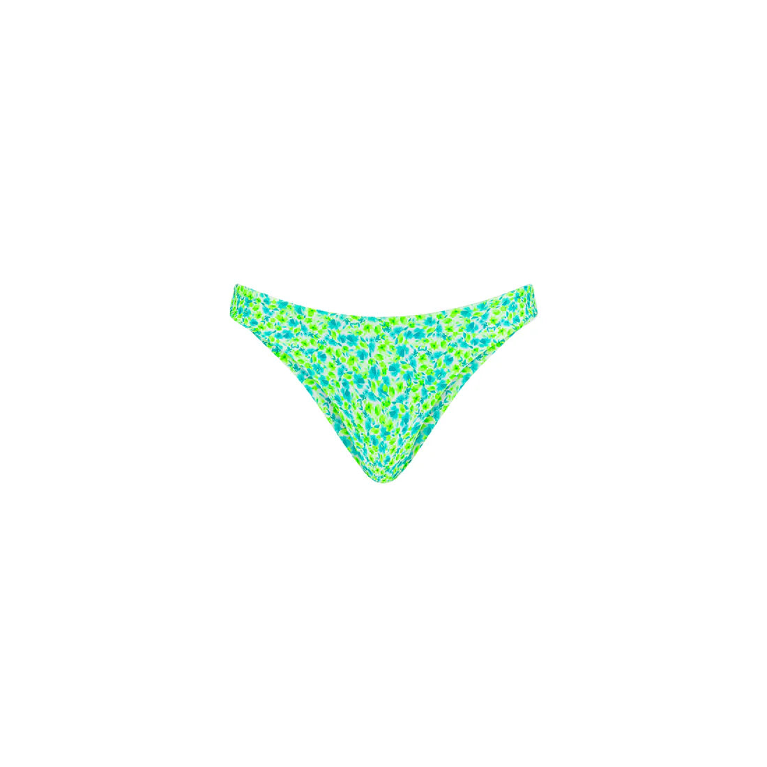 Kulani Kinis Minimal Full Coverage Bikini Bottom - Apple Blossom