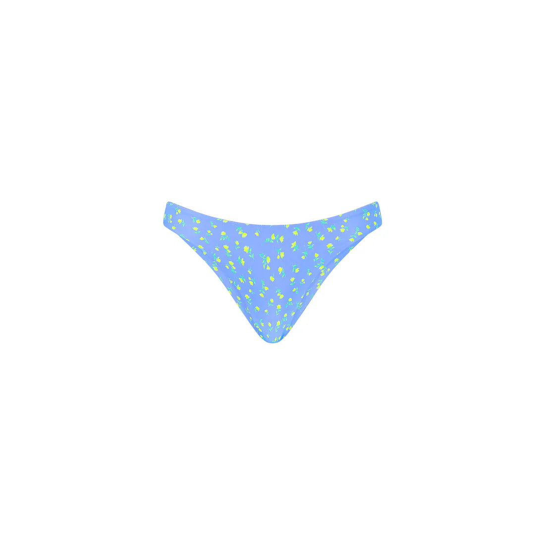 Kulani Kinis Minimal Full Coverage Bikini Bottom - Lemon Bloom