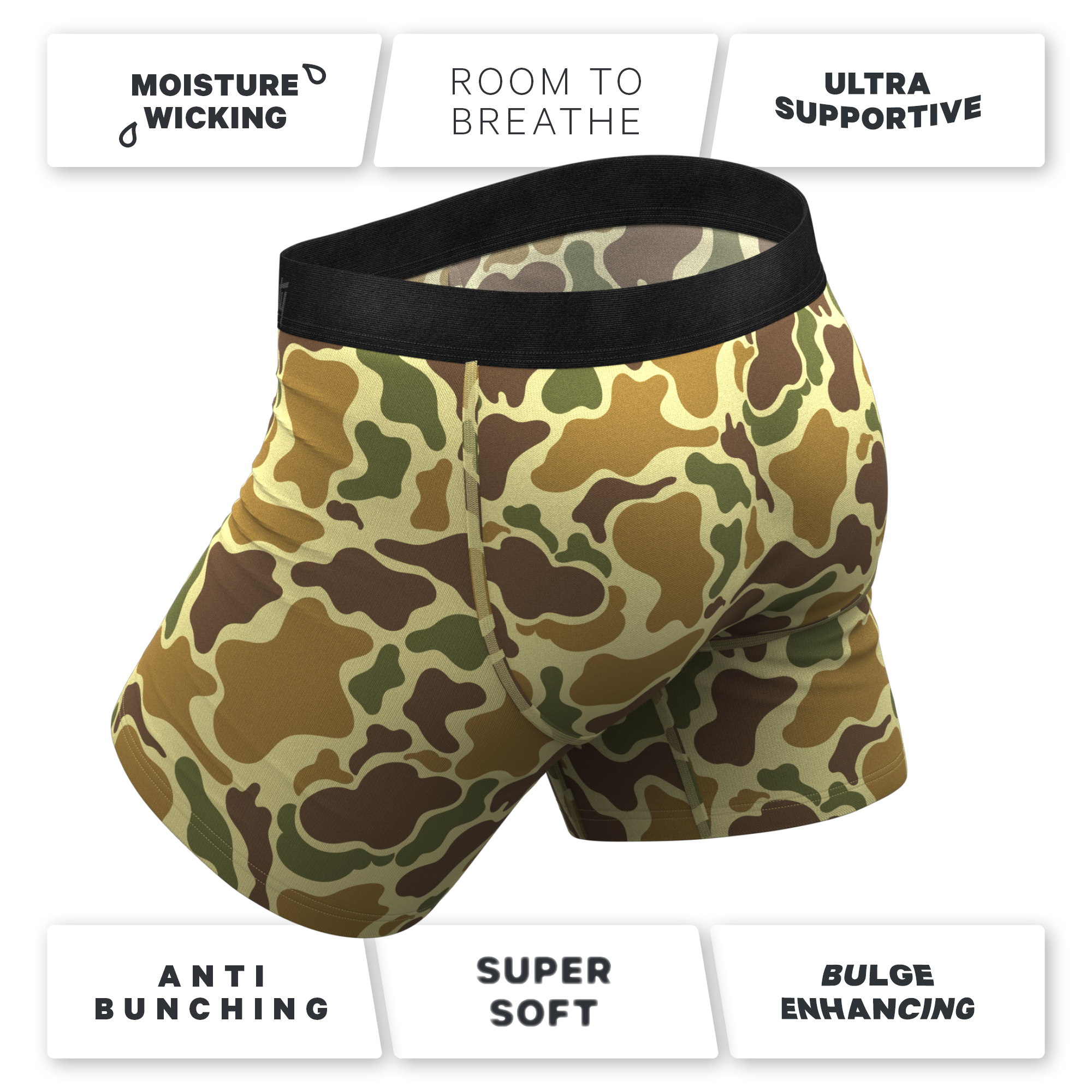 The Chameleon | Duck Camouflage Ball Hammock® Pouch Underwear