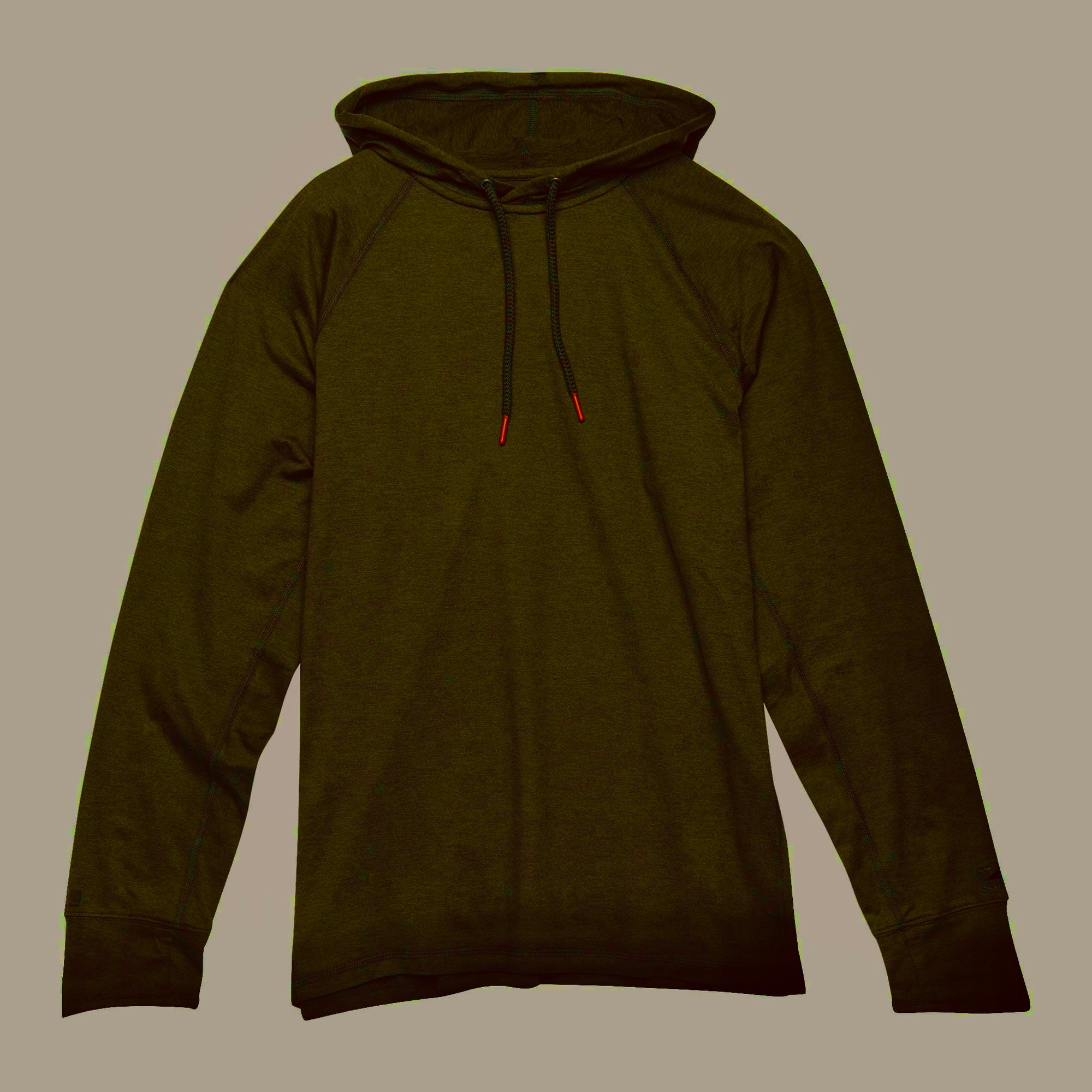 Cova Undercover LS Hoodie Olive Heather