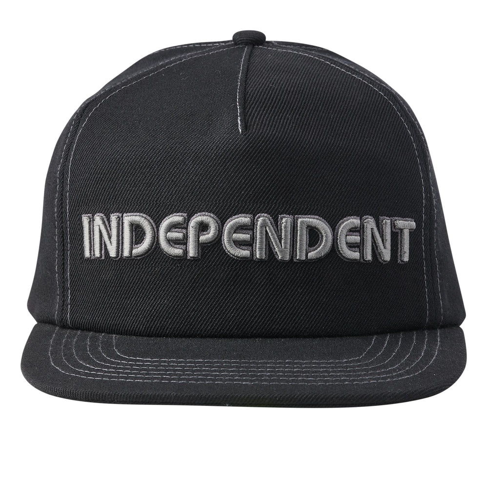 Independent Mesh Trucker High Profile Black