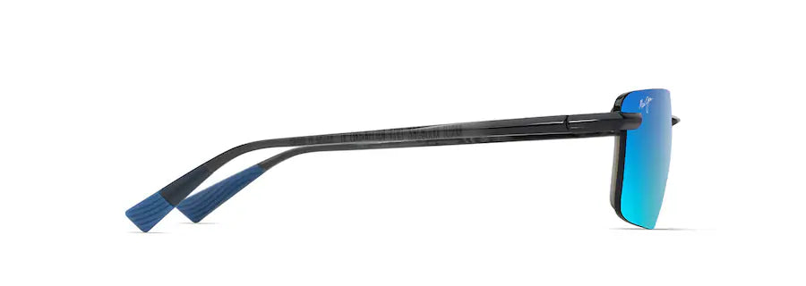 Maui Jim Blue Hawaii Laulima Shiny Trans DRK Grey