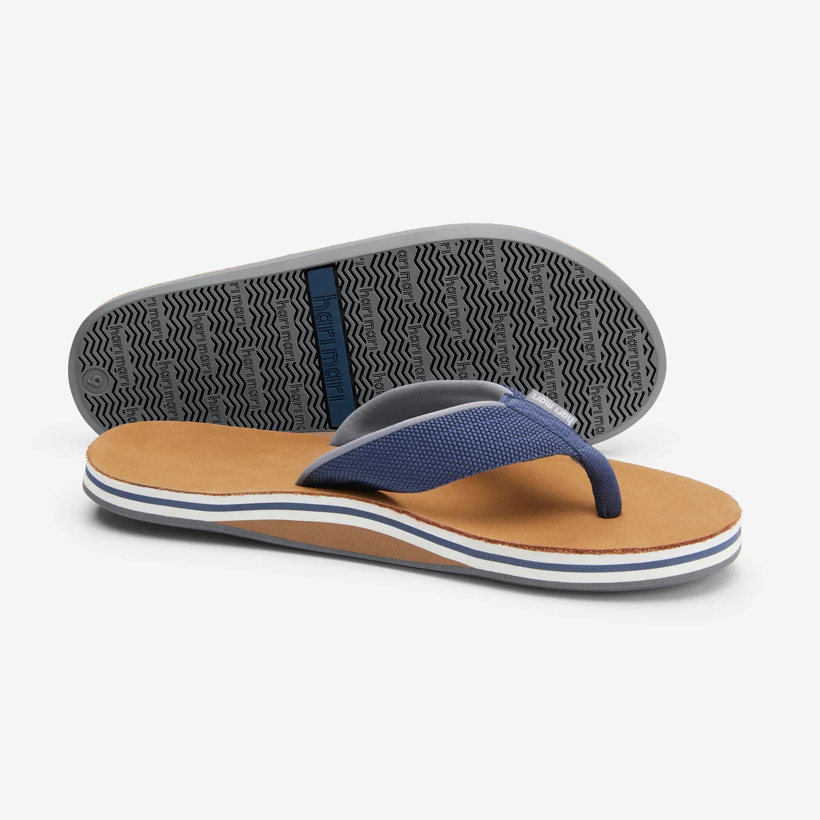 Hari Mari Men’s Scouts Indigo/Gray Flip Flops