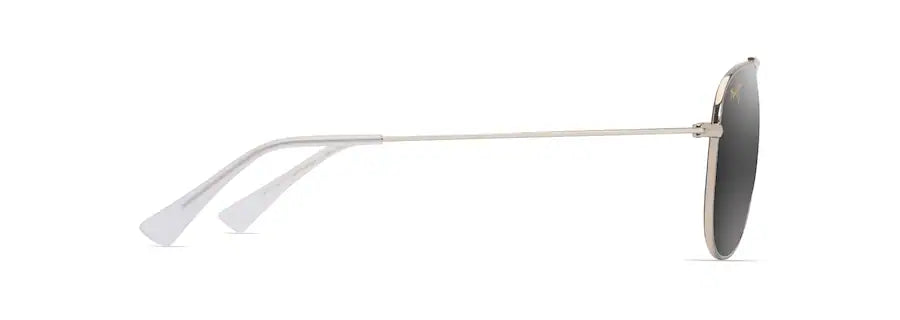 Maui Jim Grey Hauoli Shiny Light Gold Sunglasses