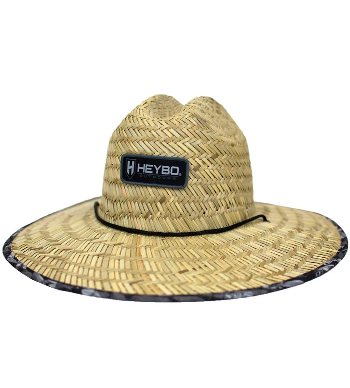 Heybo Straw Hat: Black Lures