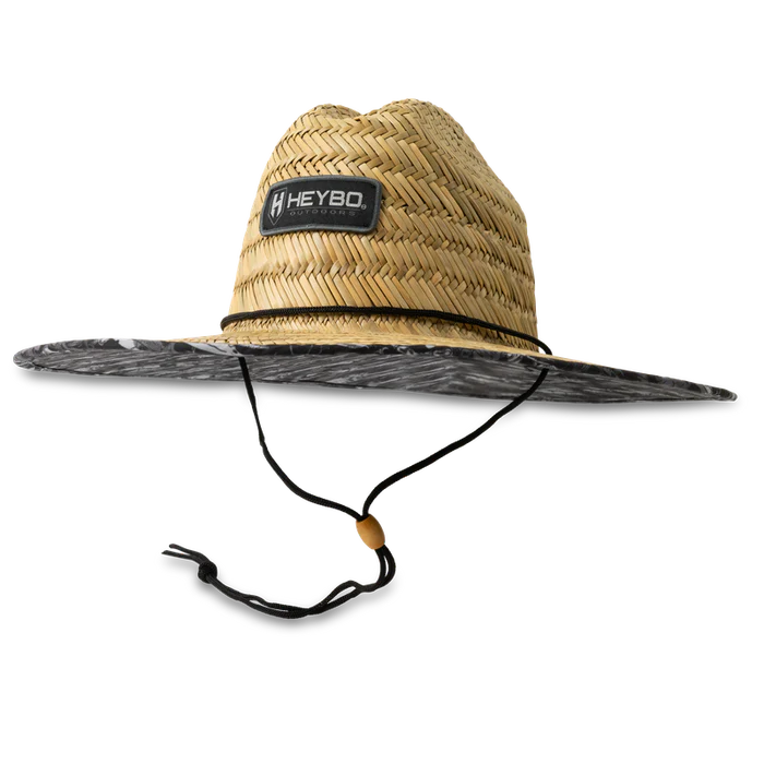 Heybo Straw Hat: Black Lures