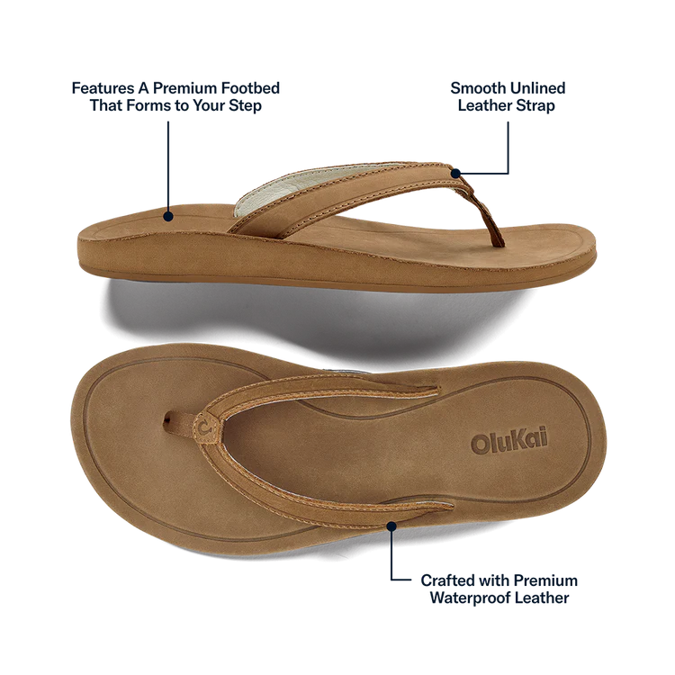 OluKai Southshore Women’s Waterproof Sandals Toffee