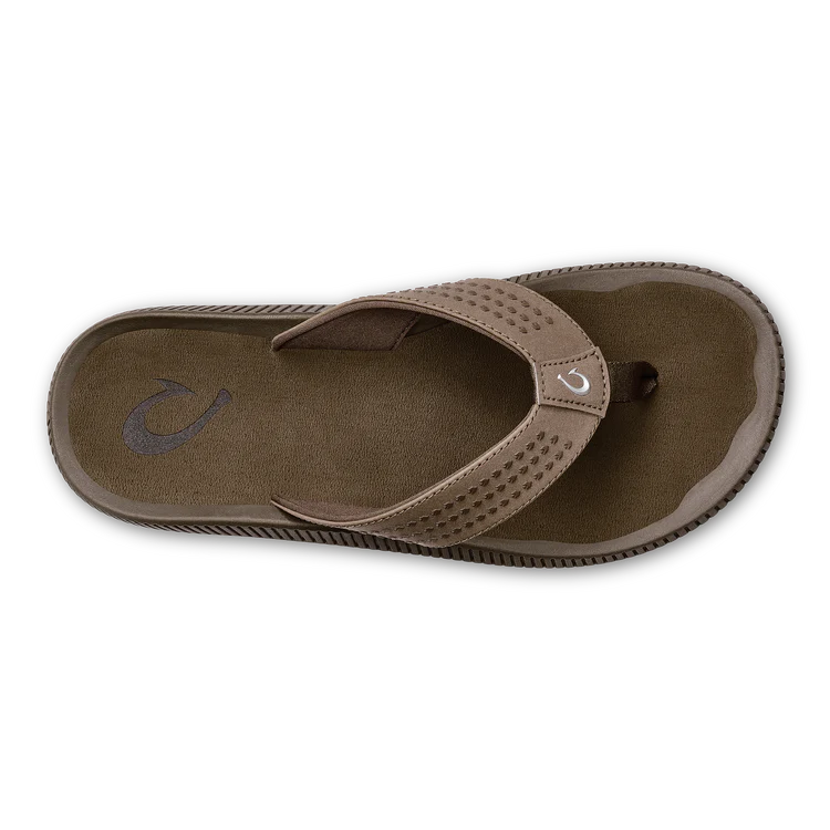 OluKai Ulele Water Ready Men’s Flip Flops Mustang