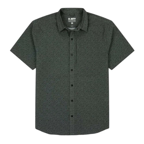 Jetty Sandspit Tech Button Up Shirt
