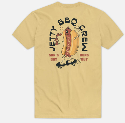 Jetty Hotdog BBQ Crew Tee