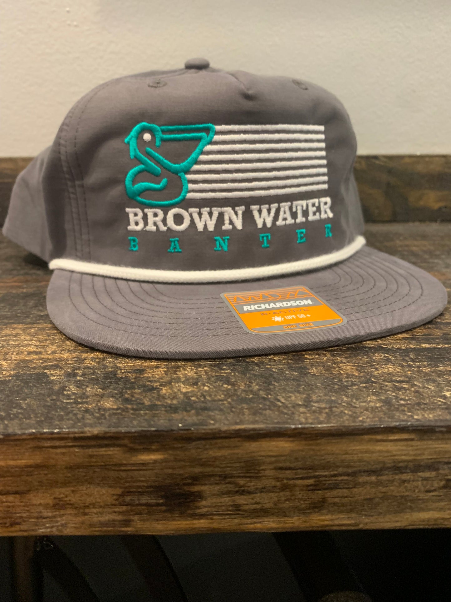 Brown Water Banter Tricolor pelican hat