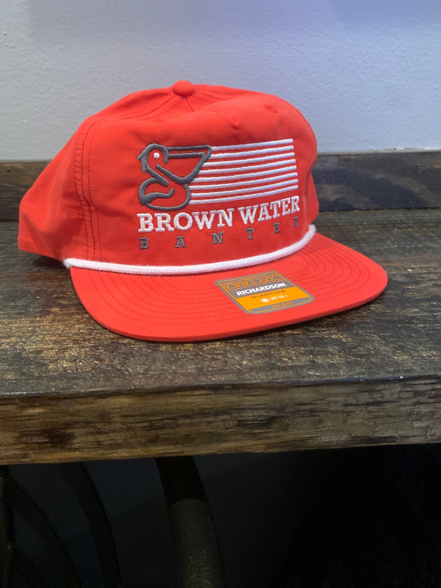 Brown Water Banter Tricolor pelican hat