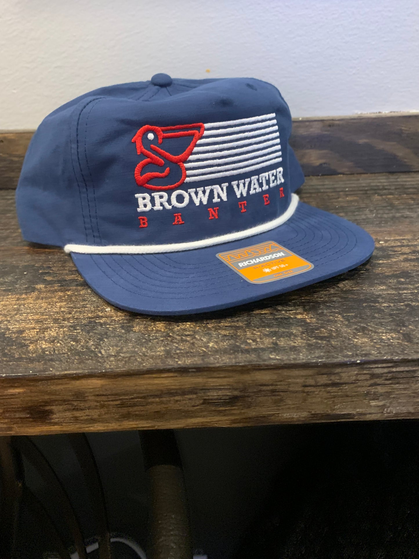 Brown Water Banter Tricolor pelican hat