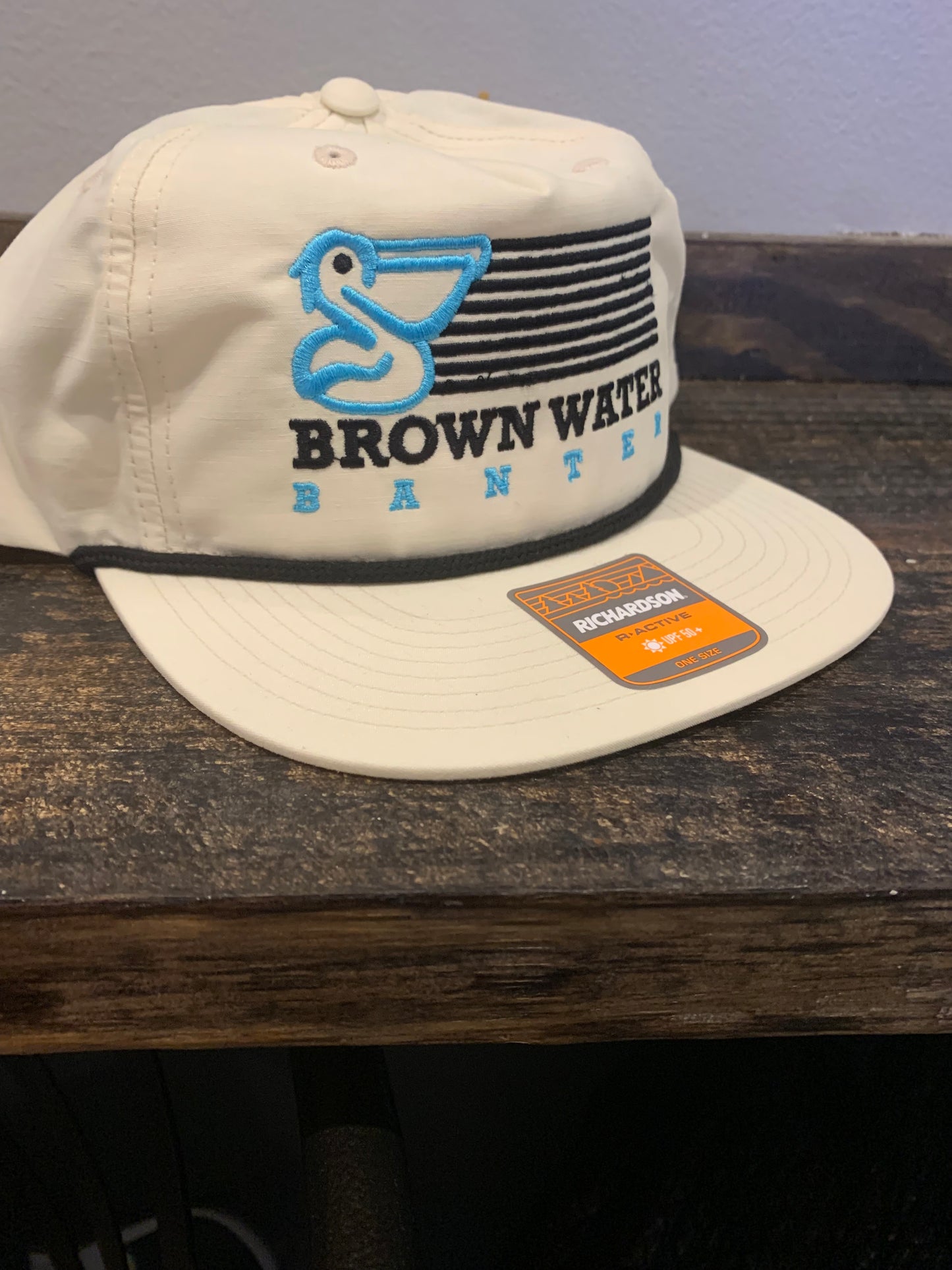 Brown Water Banter Tricolor pelican hat