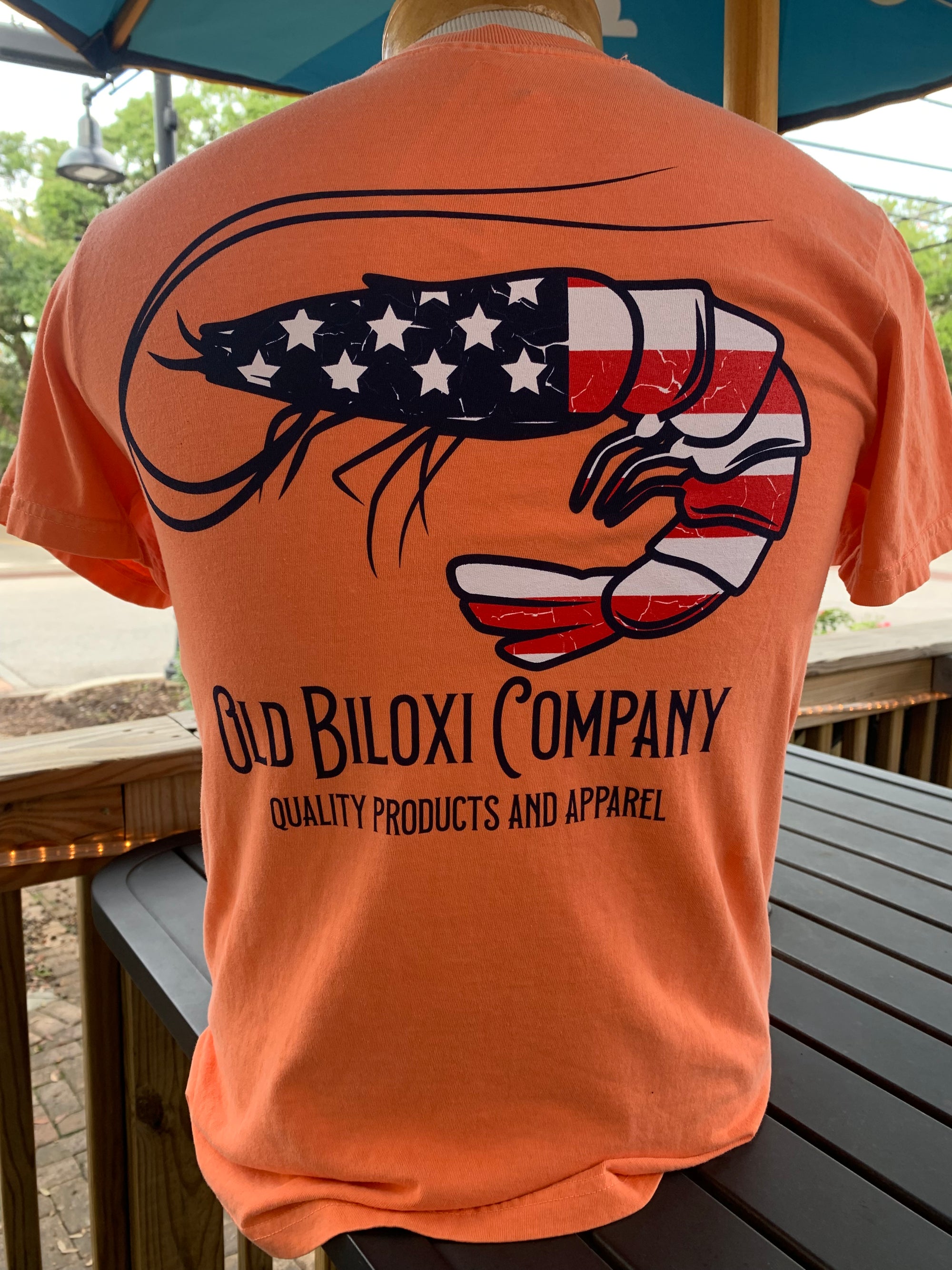 Old Biloxi Co. USA Shrimp Short Sleeve
