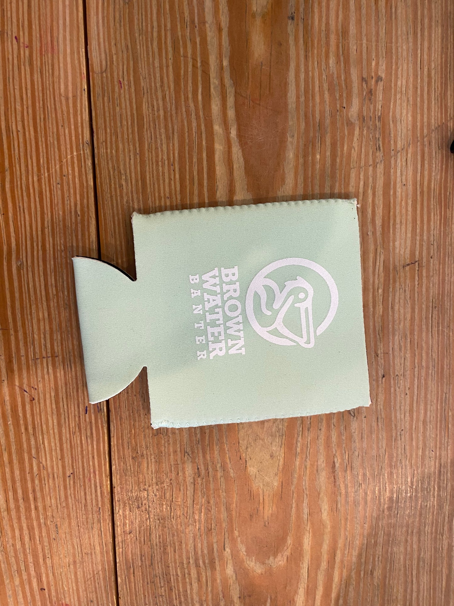 Brown water koozies