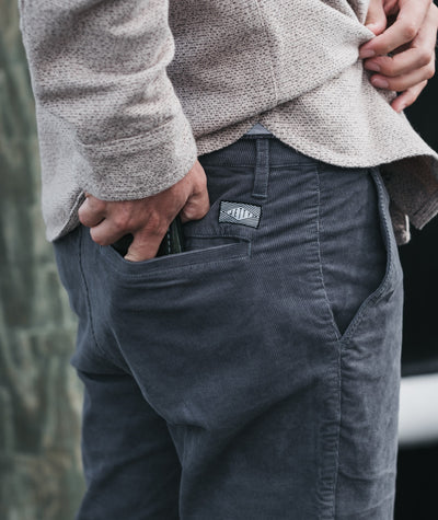 Jetty Depth Corduroy Pant - Graphite