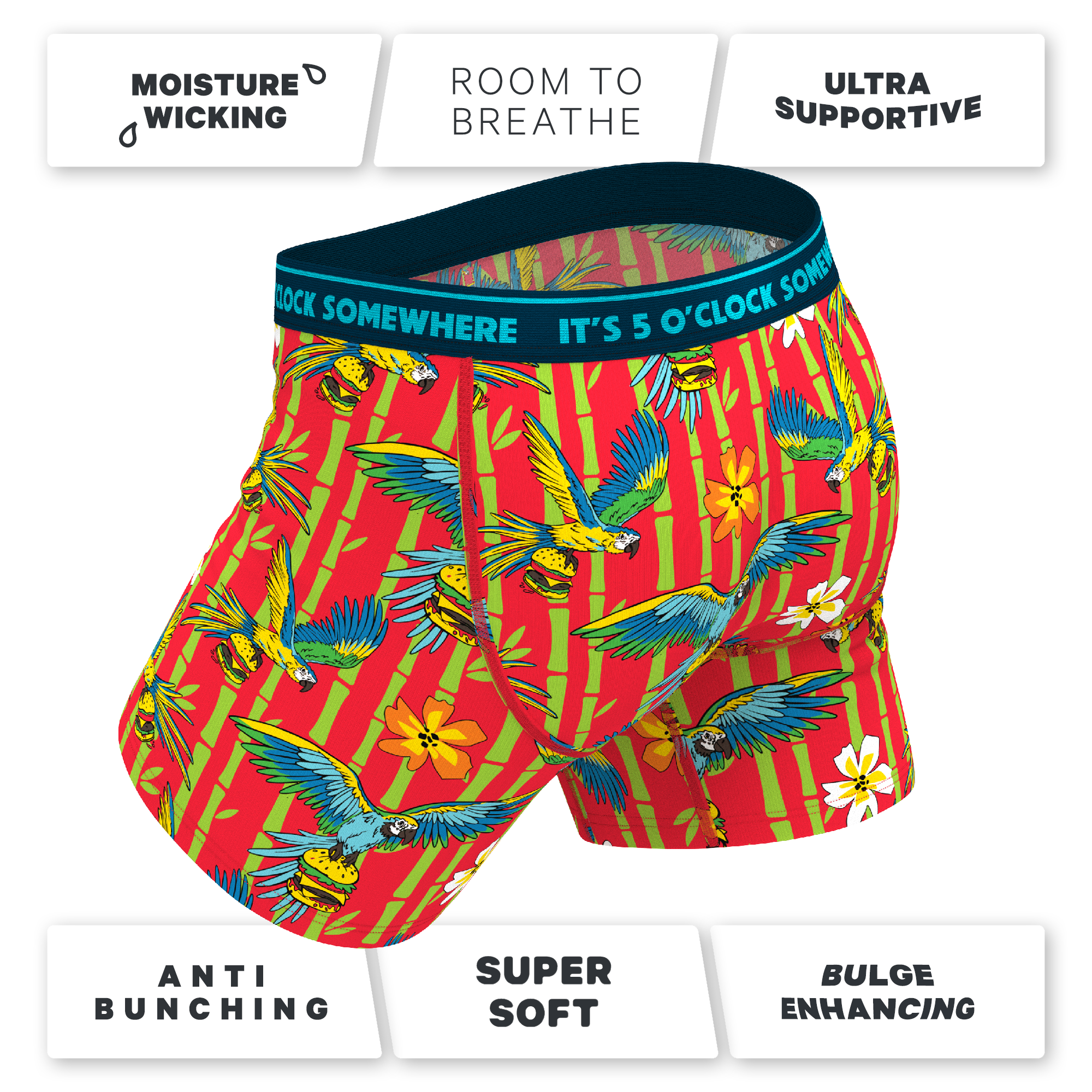 The Key West | Shinesty x Margaritaville Ball Hammock® Pouch Underwear