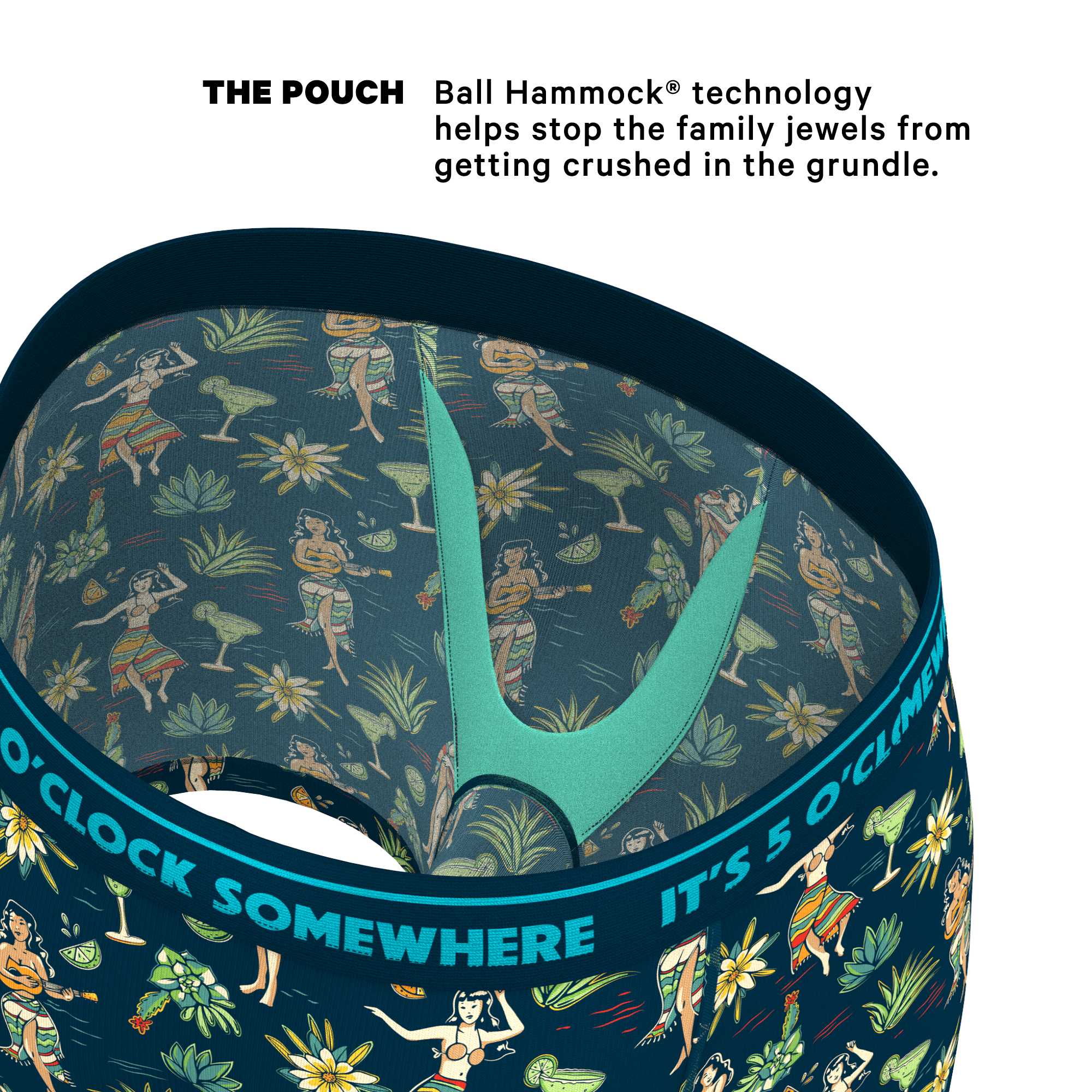 The Lost Shaker of Salt | Shinesty x Margaritaville Ball Hammock® Pouch Underwear