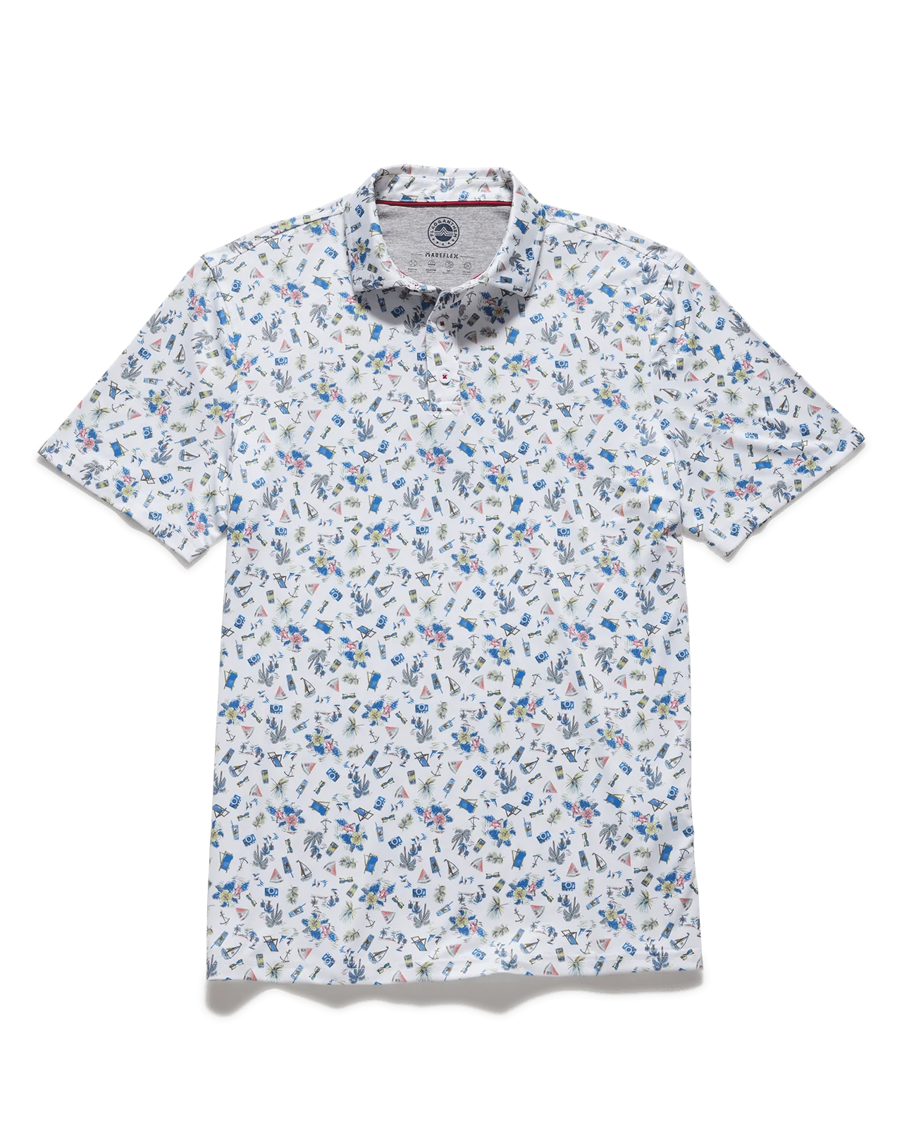 Flag and Anthem MVP Opelika Beach Print Polo