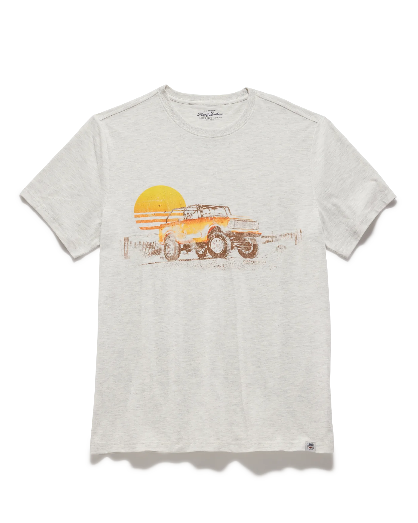 Flag and Anthem Beach Wheels - Vintage White