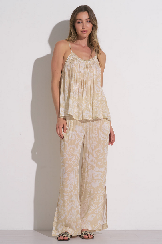 Elan Tank Top Flowy - Sand Maldives