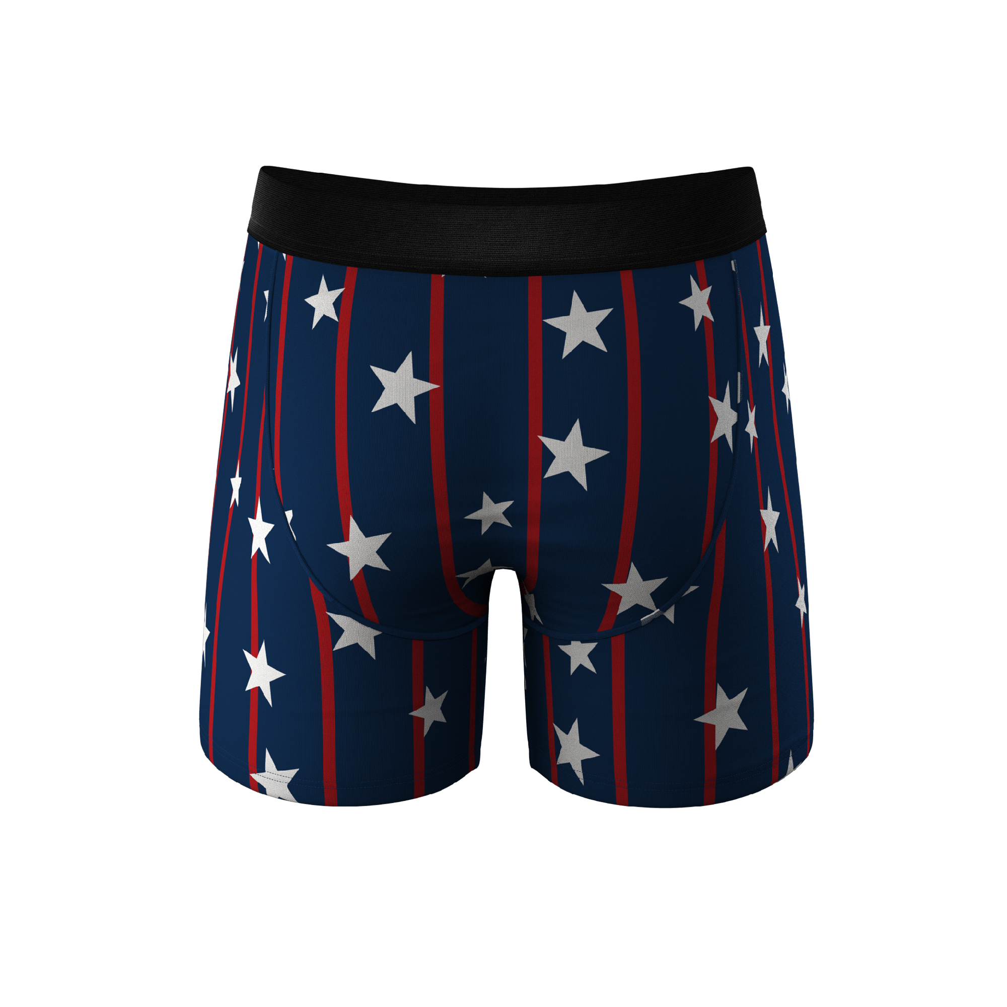 The Stars & Stripes | USA Pinstripe Ball Hammock® Pouch Underwear