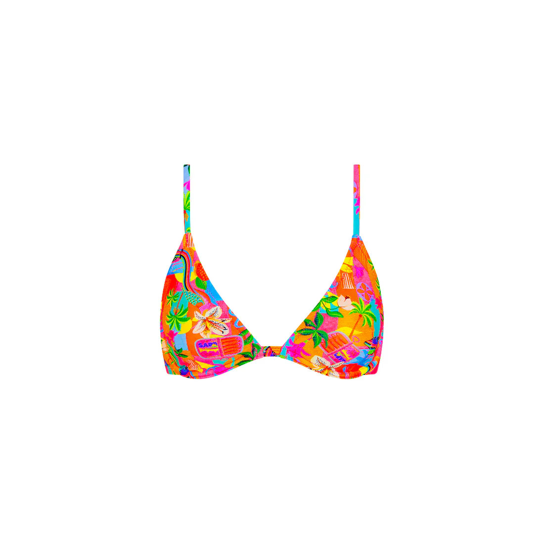 Kulani Kinis Underwire Triangle Bra Bikini Bra - Havana Haven