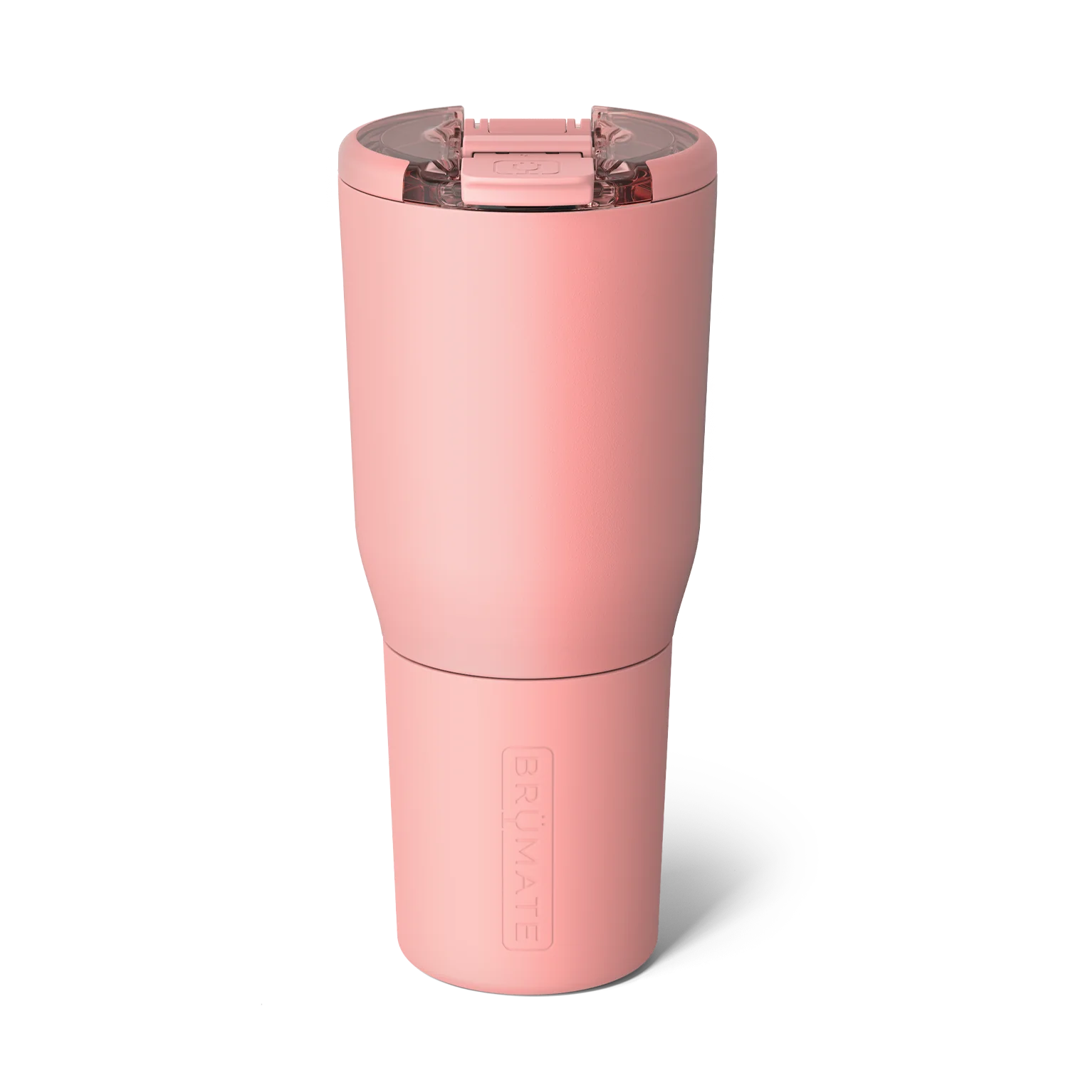 Brumate Insulated Pink Tumbler with Lid for Hot and Cold Beverages