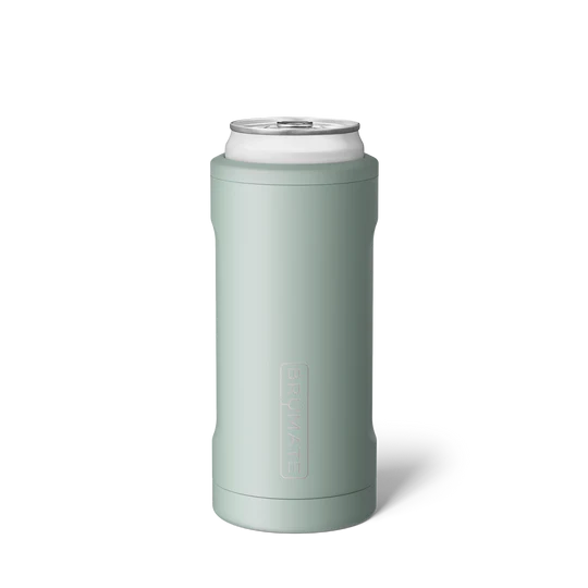 Brumate Can Cooler in Mint Green for Insulated Beverage Storage and Easy Grip