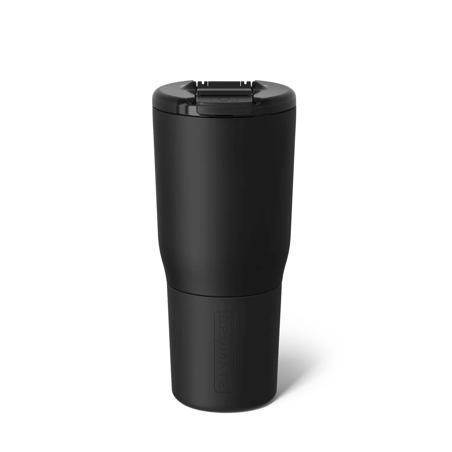 Brumate Black Tumblers with a Secure Lid as a leak-proof drink container