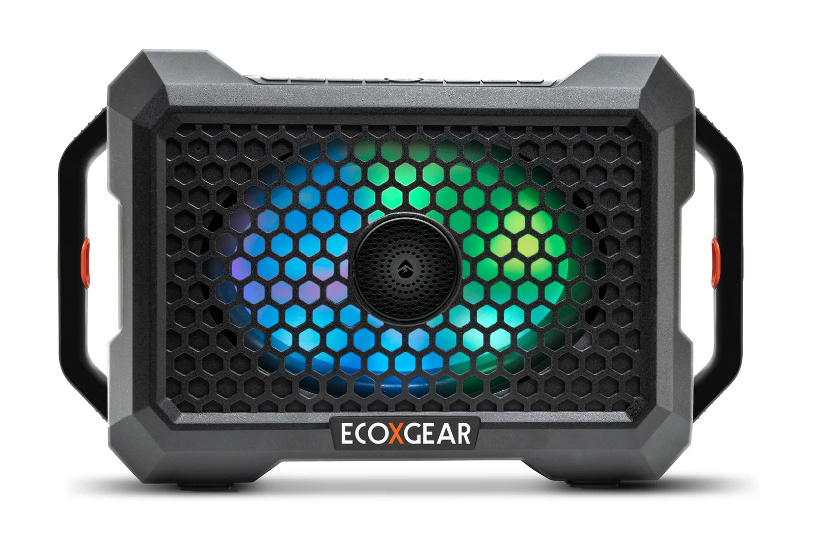 ECOXGEAR Portable Bluetooth Speaker with LED Lights and Durable Design for Outdoor Use