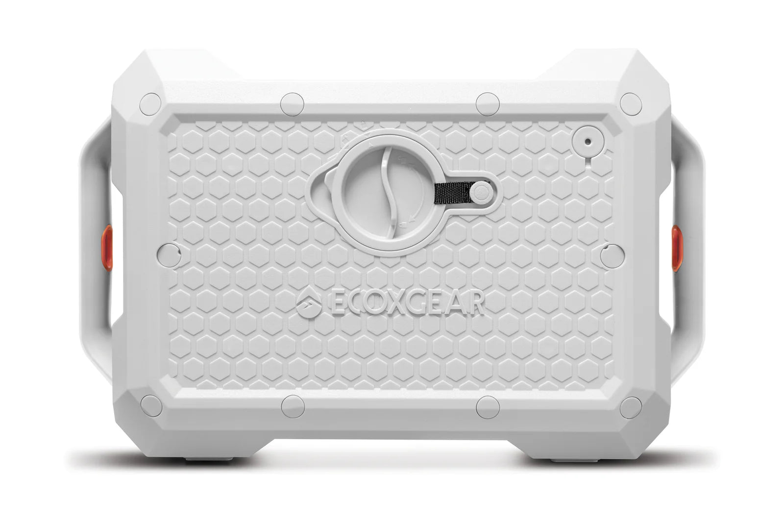 ECOXGEAR Portable Bluetooth Speaker in White with Durable Design for Outdoor Use