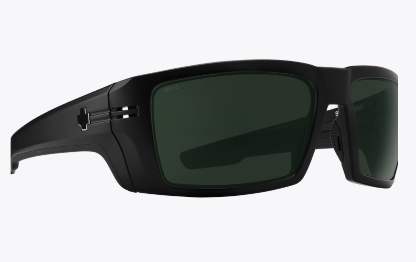 Spy Rebar Matte Black Happy Gray Green Polar Sunglasses