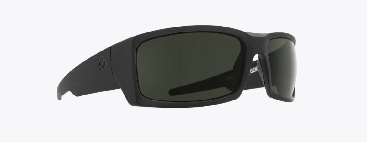 Spy General SOSI Rx Black Happy Gray/Green Sunglasses