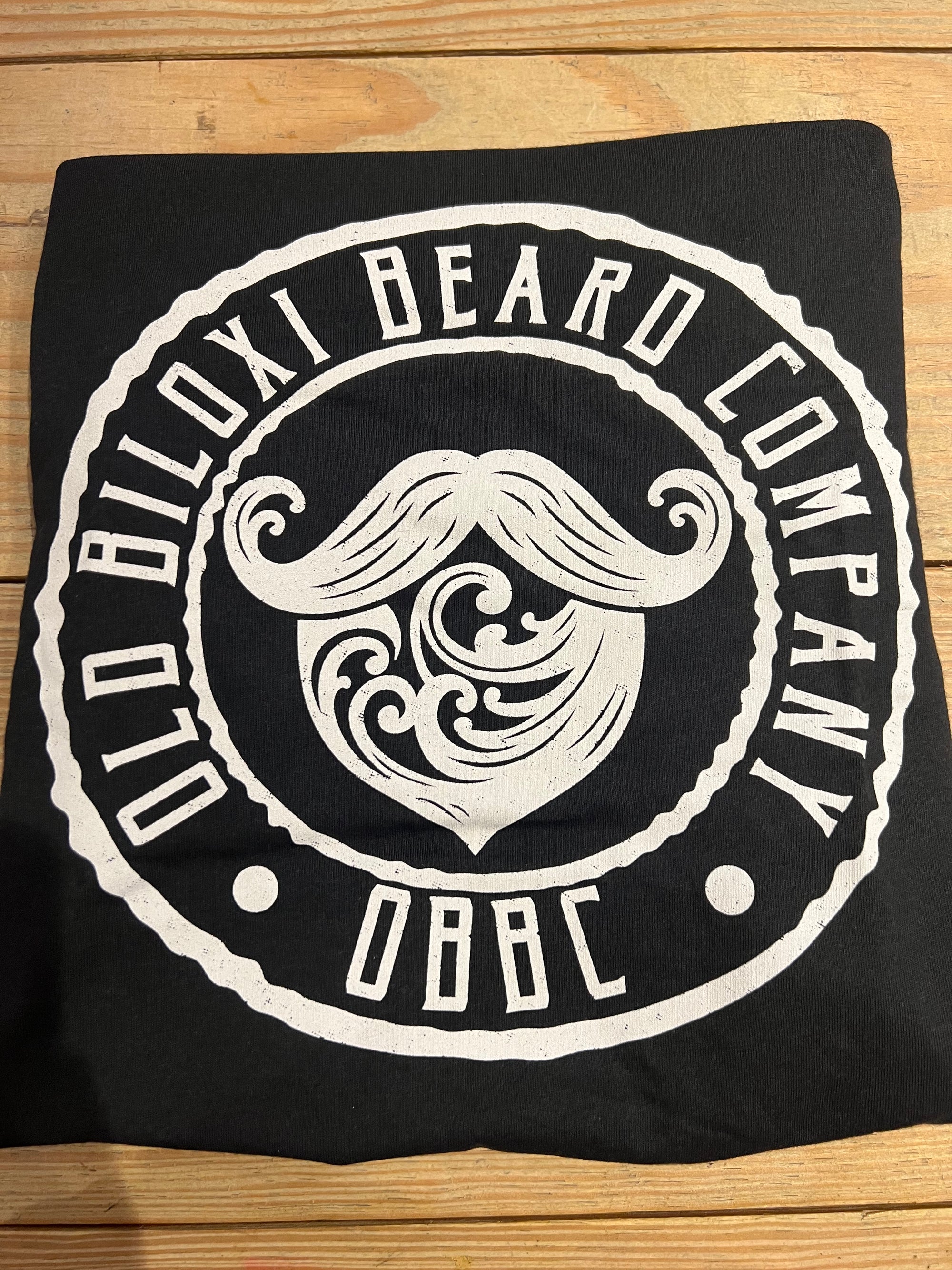 Old Biloxi Beard Co. Vintage Tee Tattoo Black
