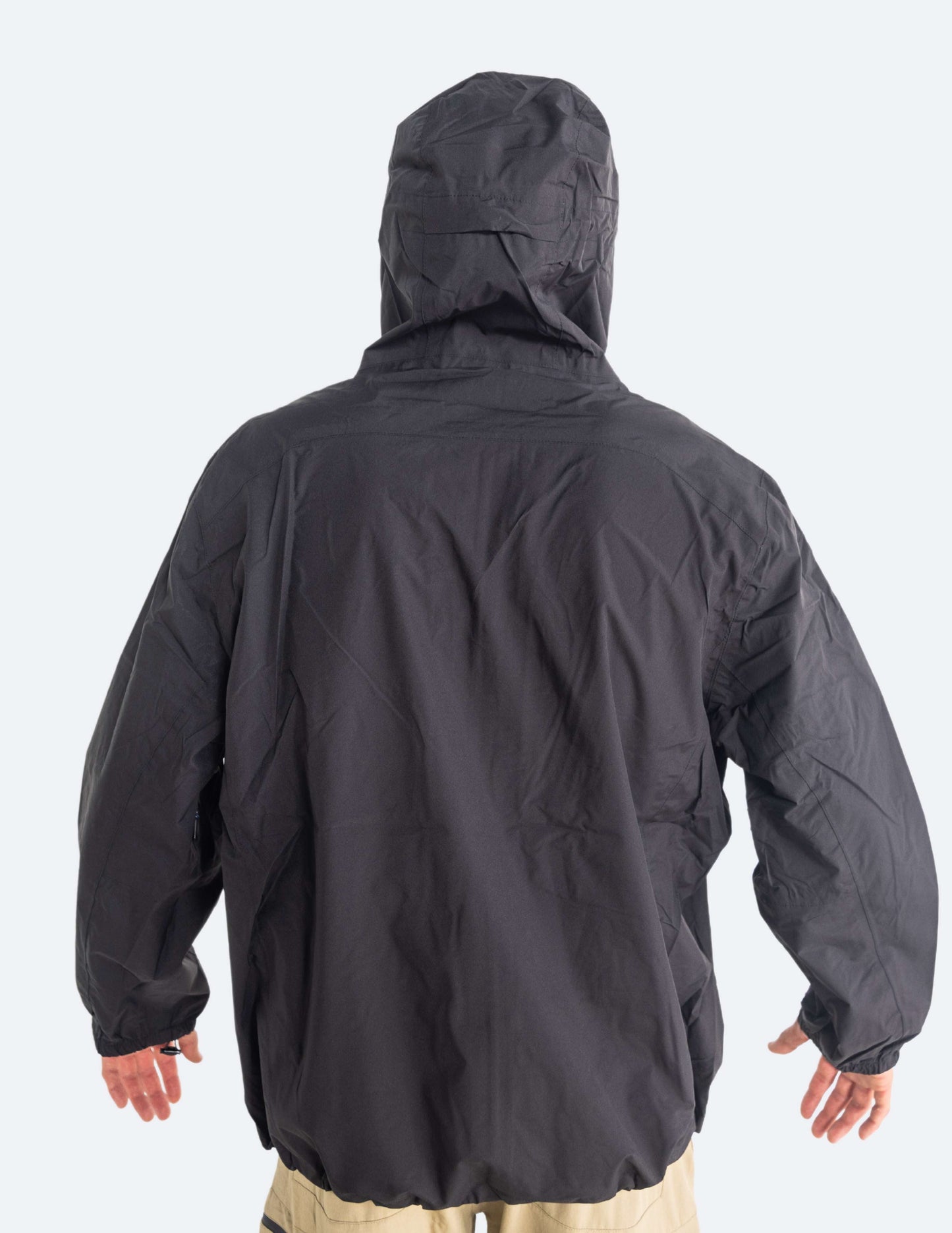 Black Fin - Waterproof Pocket Rain Jacket