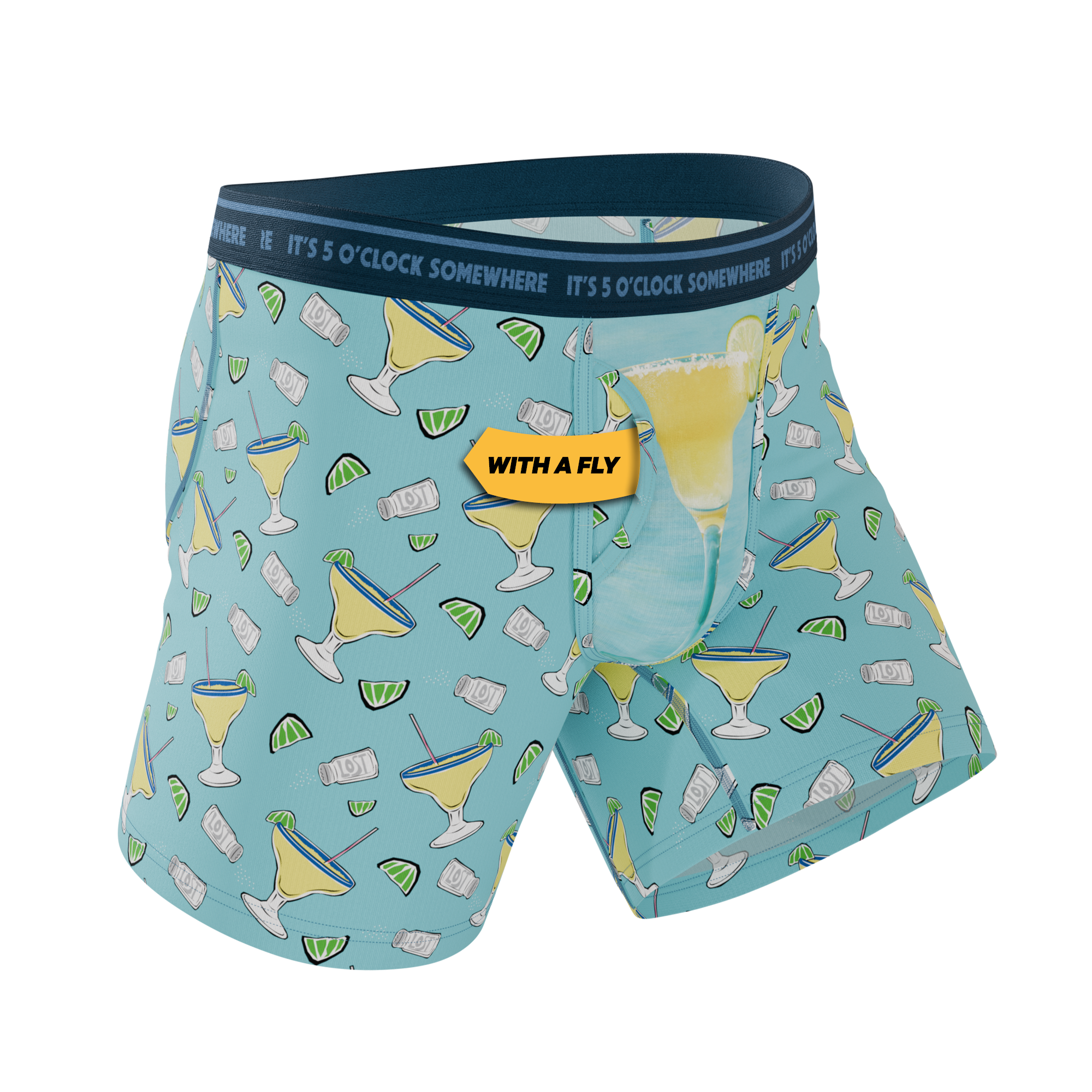 Shinesty, Inc - The Wasting Away | Shinesty x Margaritaville® Ball Hammock® Pouch Underwear With Fly