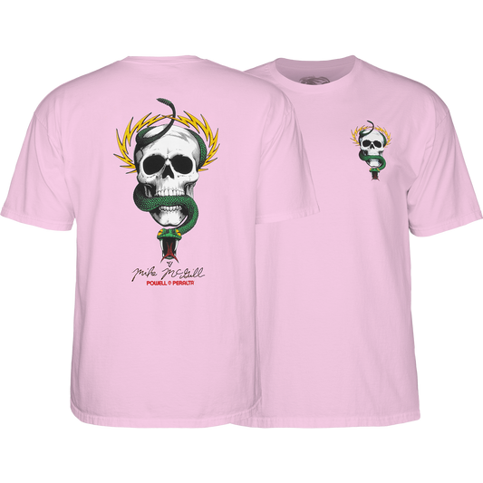 Powell Peralta McGill Skull and Snake Shirt Pink & Black