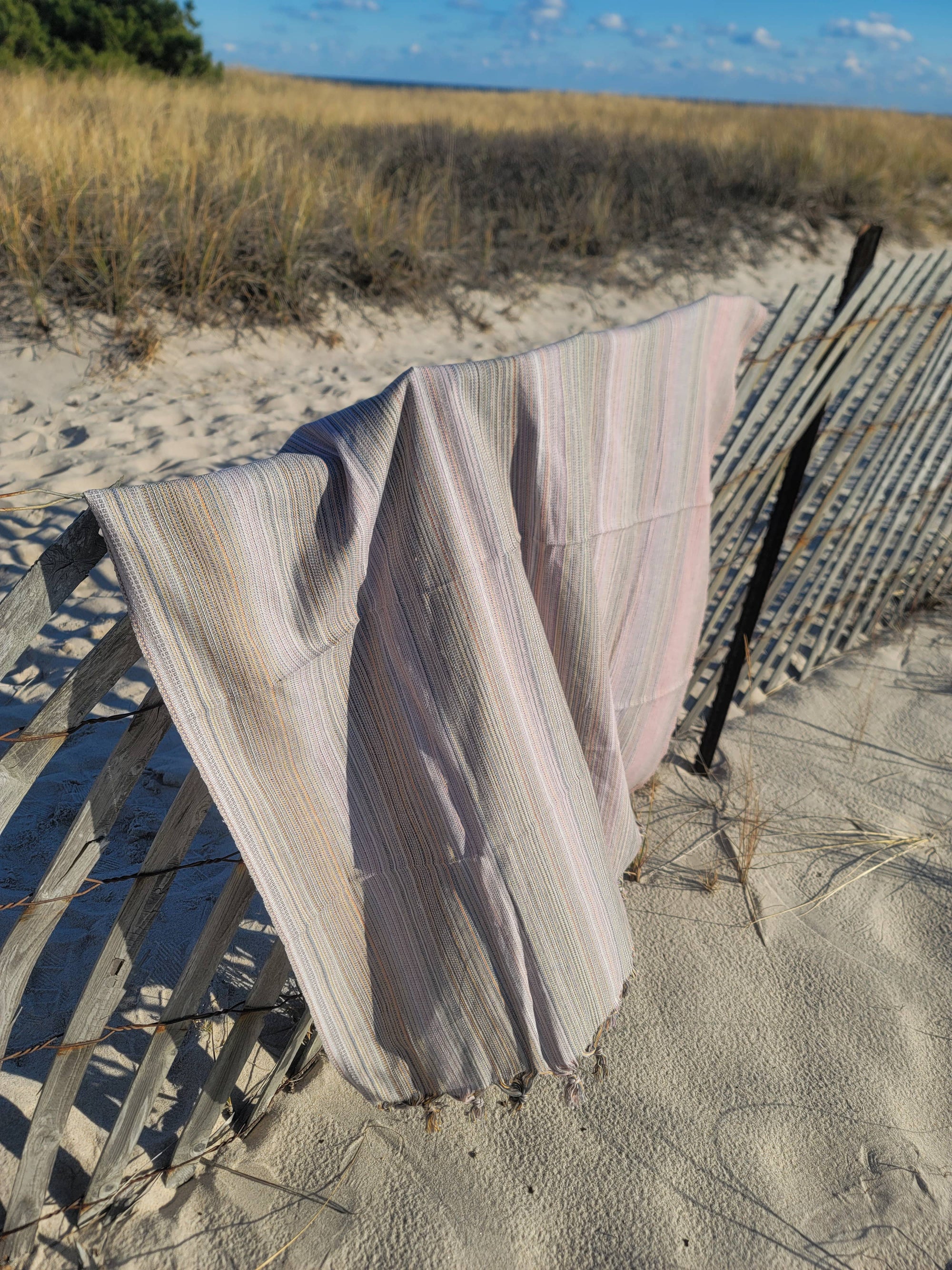 Kalkedon Towels - Rainbow Beach Towel | Turkish Towel | Sarong | Beach Wrap