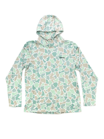 Choona Grayton Ultra-Lightweight Hoodie - Emerald Coast Camo