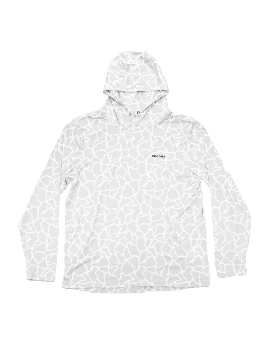 Choona Grayton Ultra-Lightweight Hoodie - Grey Camo