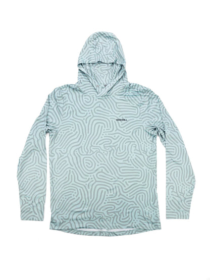 Choona Grayton Ultra-Lightweight Hoodie - Cheeky Aqua