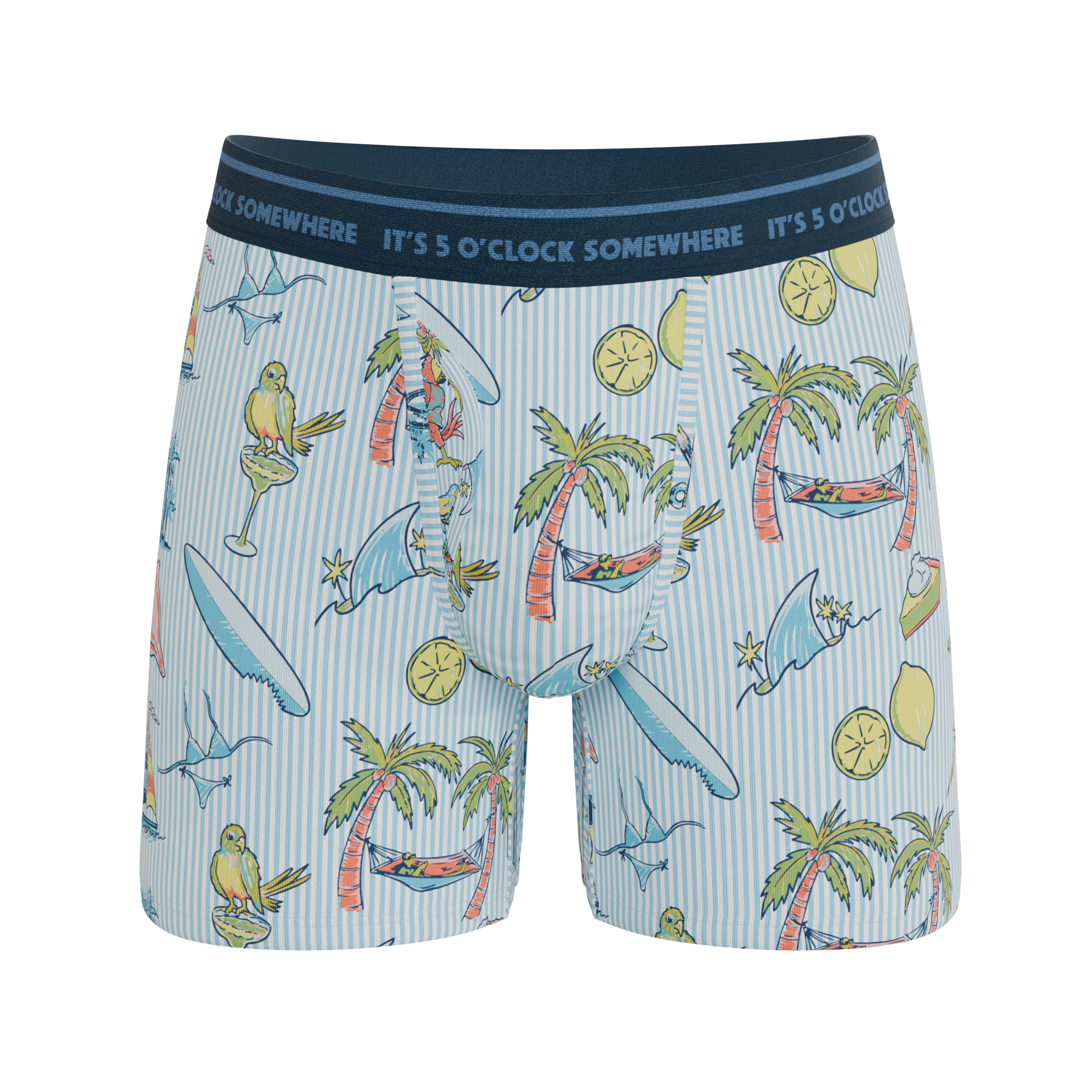 Shinesty, Inc - The Boat Drinks | Shinesty x Margaritaville® Ball Hammock® Pouch Underwear With Fly